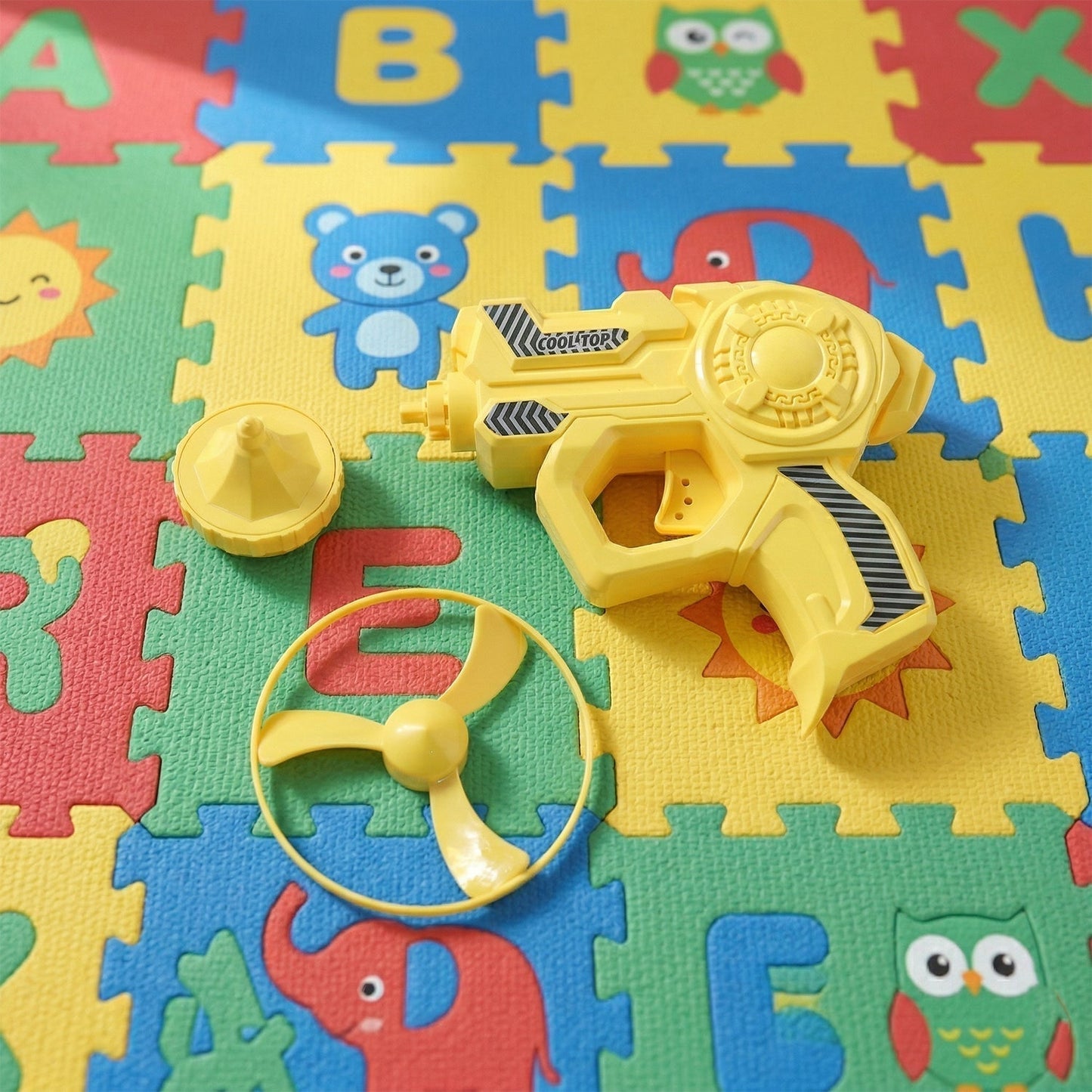 Rapid Rotor Flying Launcher Toy Gun Set 1 Set