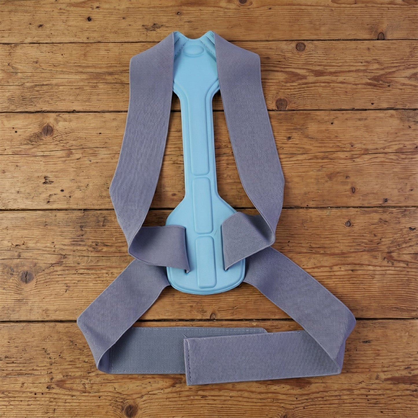Blue Small Posture Corrector Support Belt for Home Workout