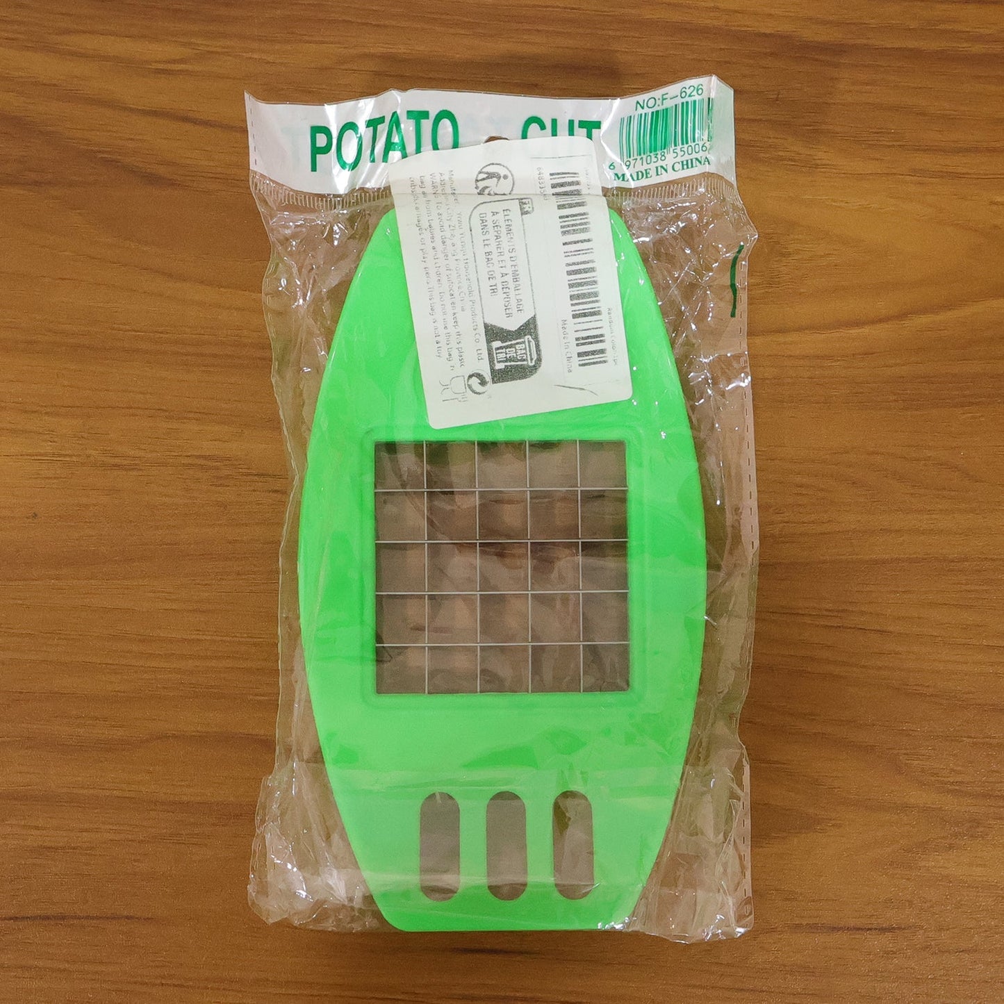 Potato Cutter, Fries Cutter Sweet Potato Fries Cutter Potatoes Cutter or Potato Slicer Cutter For French Fry (1Pc)