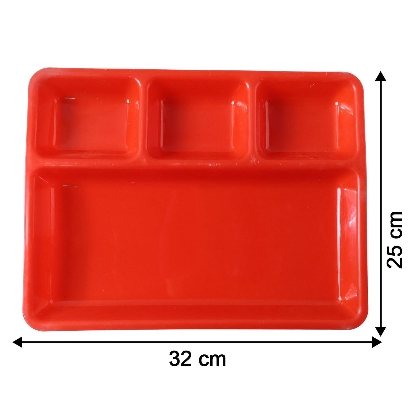 32 ? 25 Cm Multipurpose Compartment Serving Tray (1 Pc)