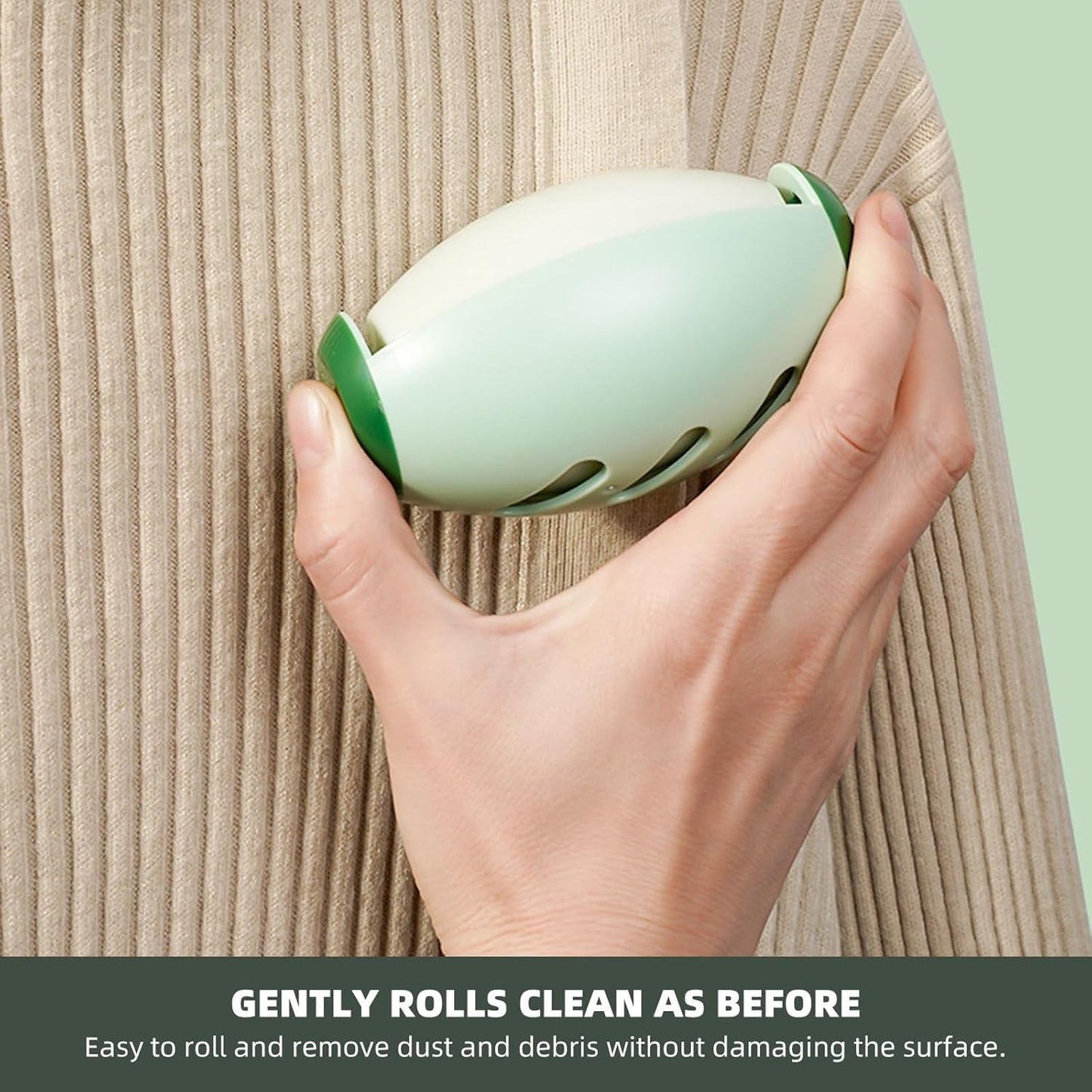 Reusable Lint Roller - 1 Pc – Eco-Friendly, Easy-to-Use for Clothes, Furniture