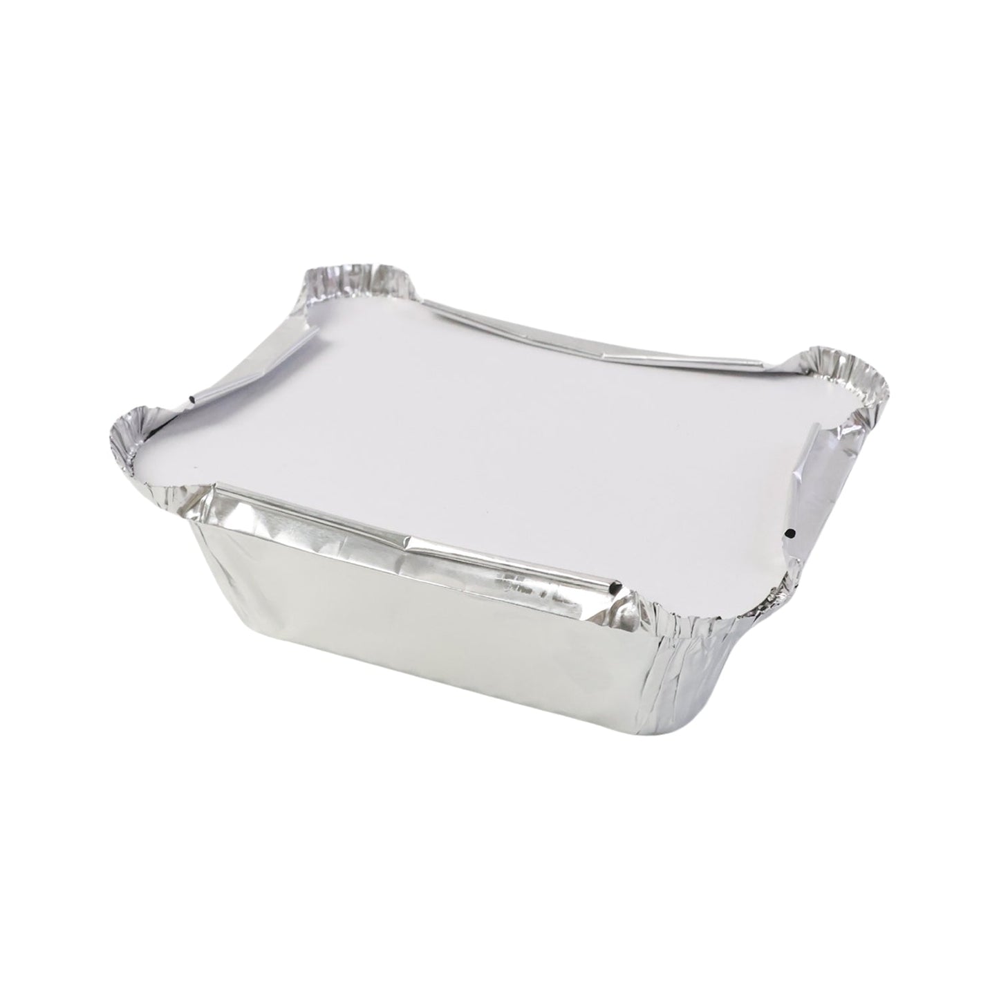 Disposable Aluminium Food Containers with Lids – 250 ml Capacity (Pack of 25)