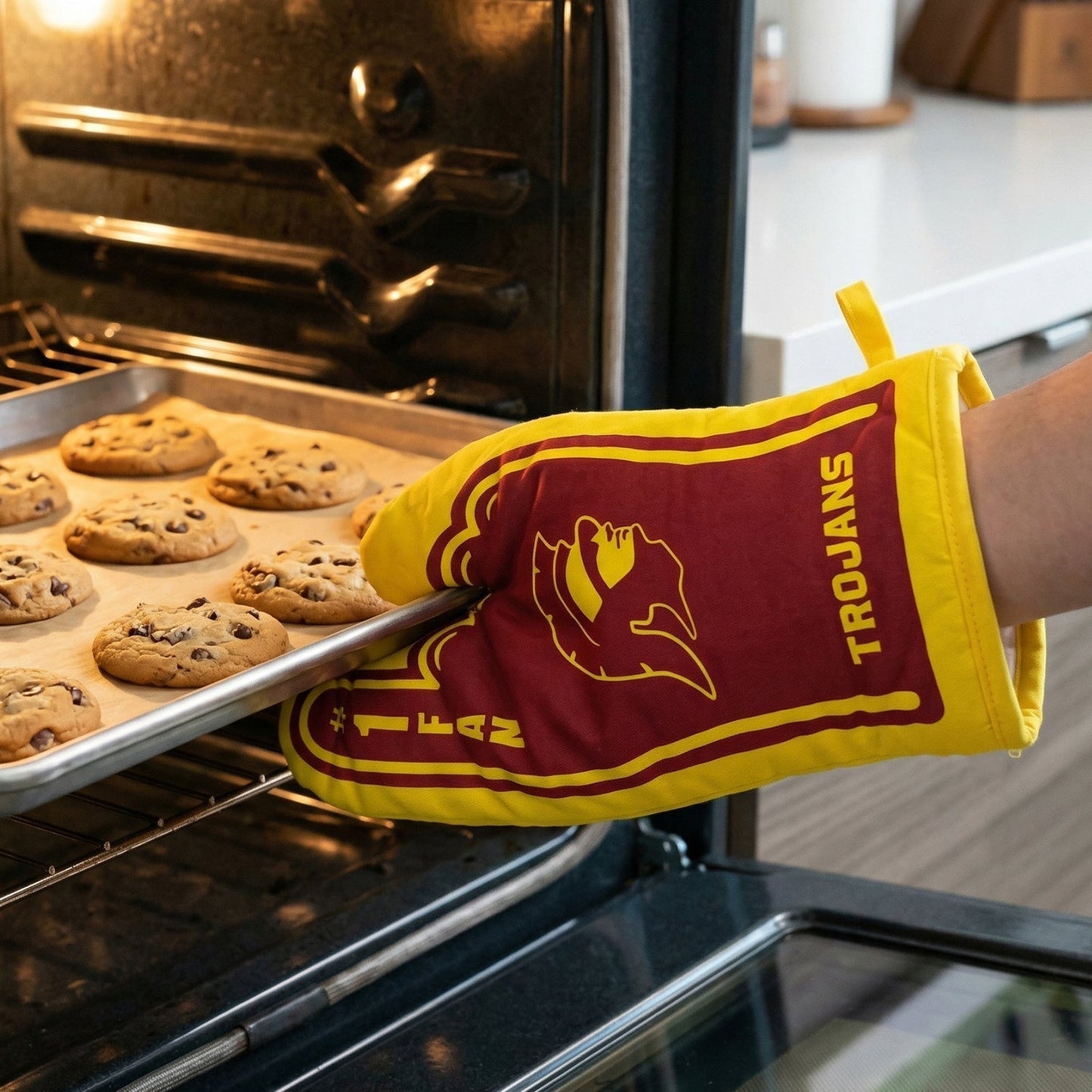 Heat Resistant Oven Mitt Gloves (1 Pc, Right Hand)