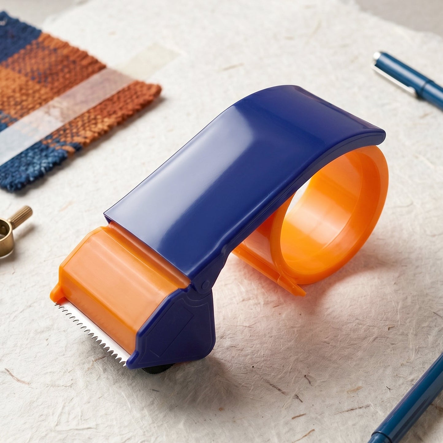 Heavy Duty 50MM Tape Cutter - Sharp Blade Packaging Tool