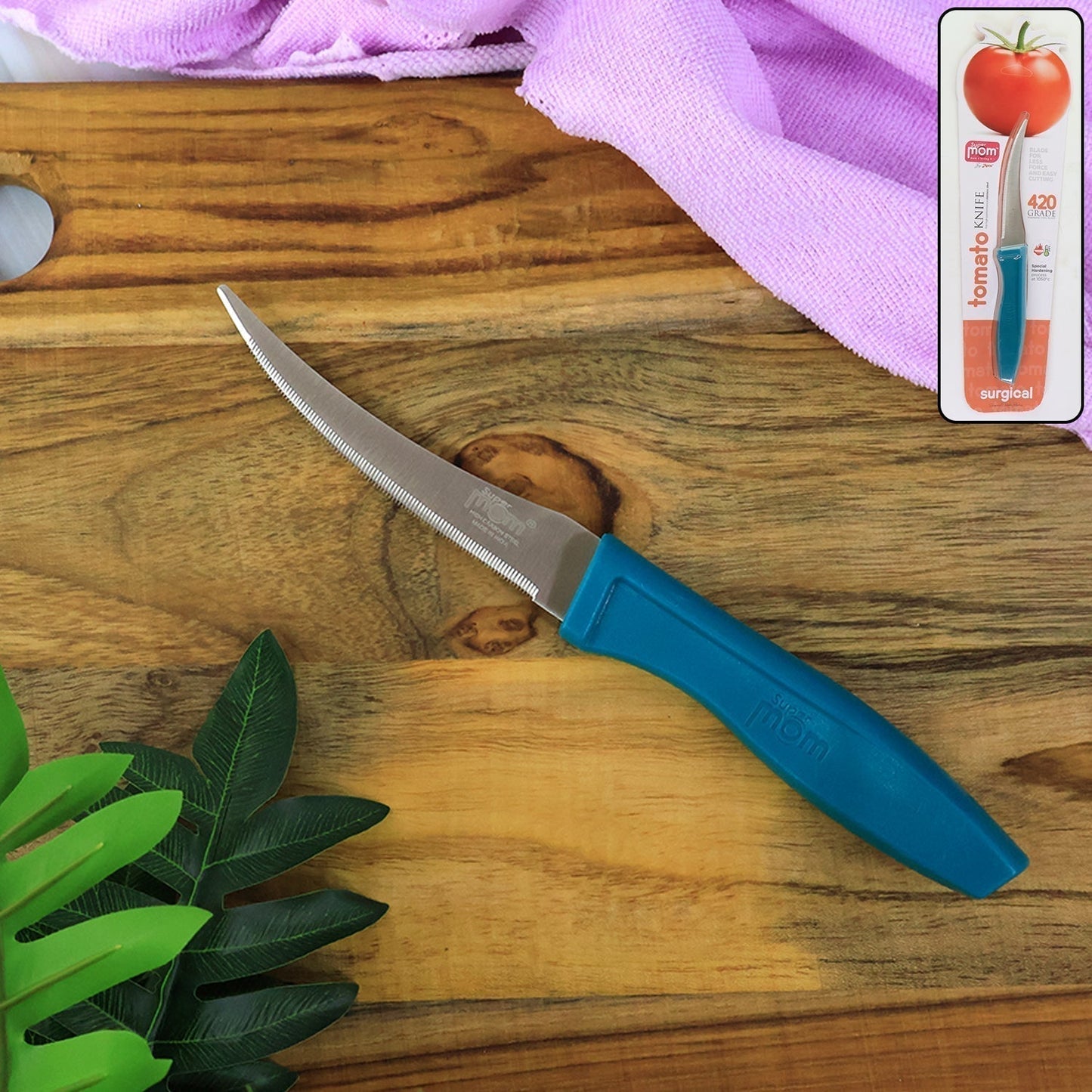 Supermom Premium Stainless Steel Tomato Knife (1 Pc)