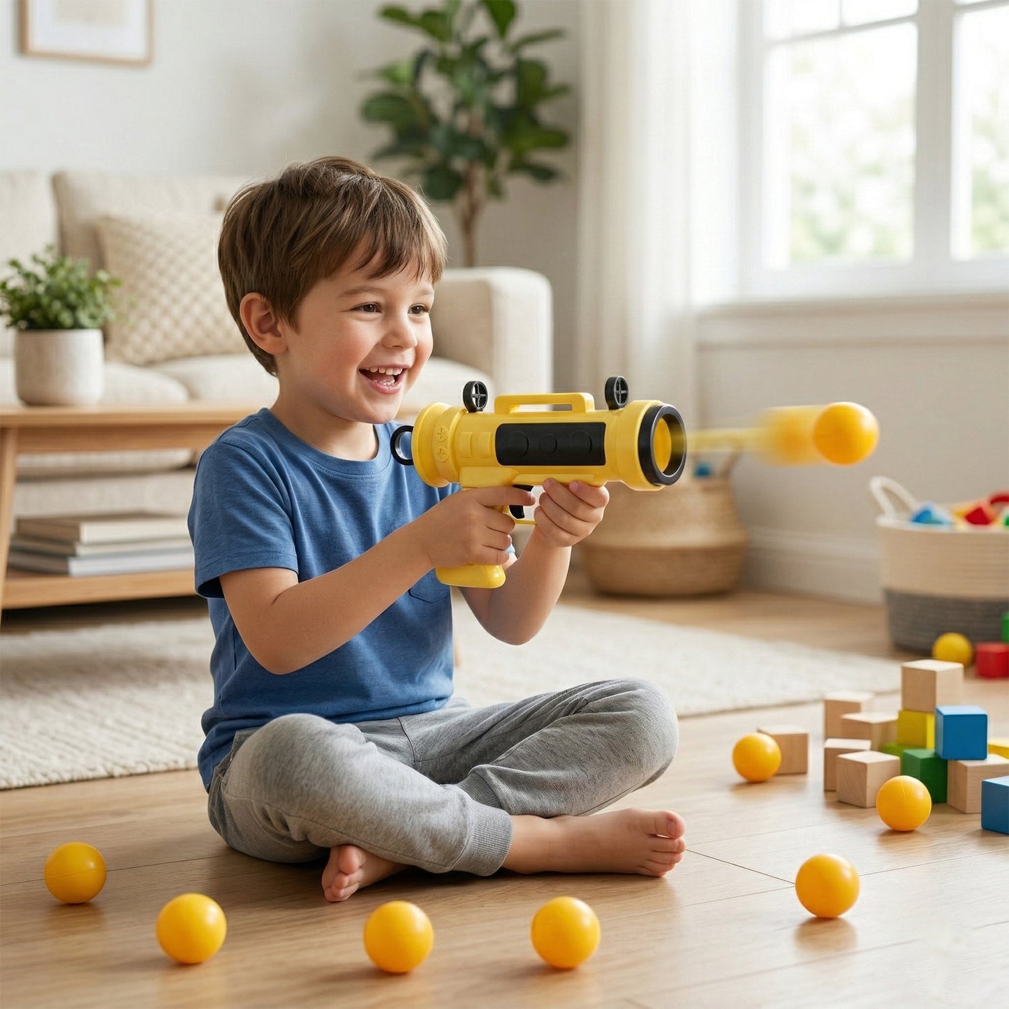 Target Titan Ball Shooter Toy Gun (1 Set)