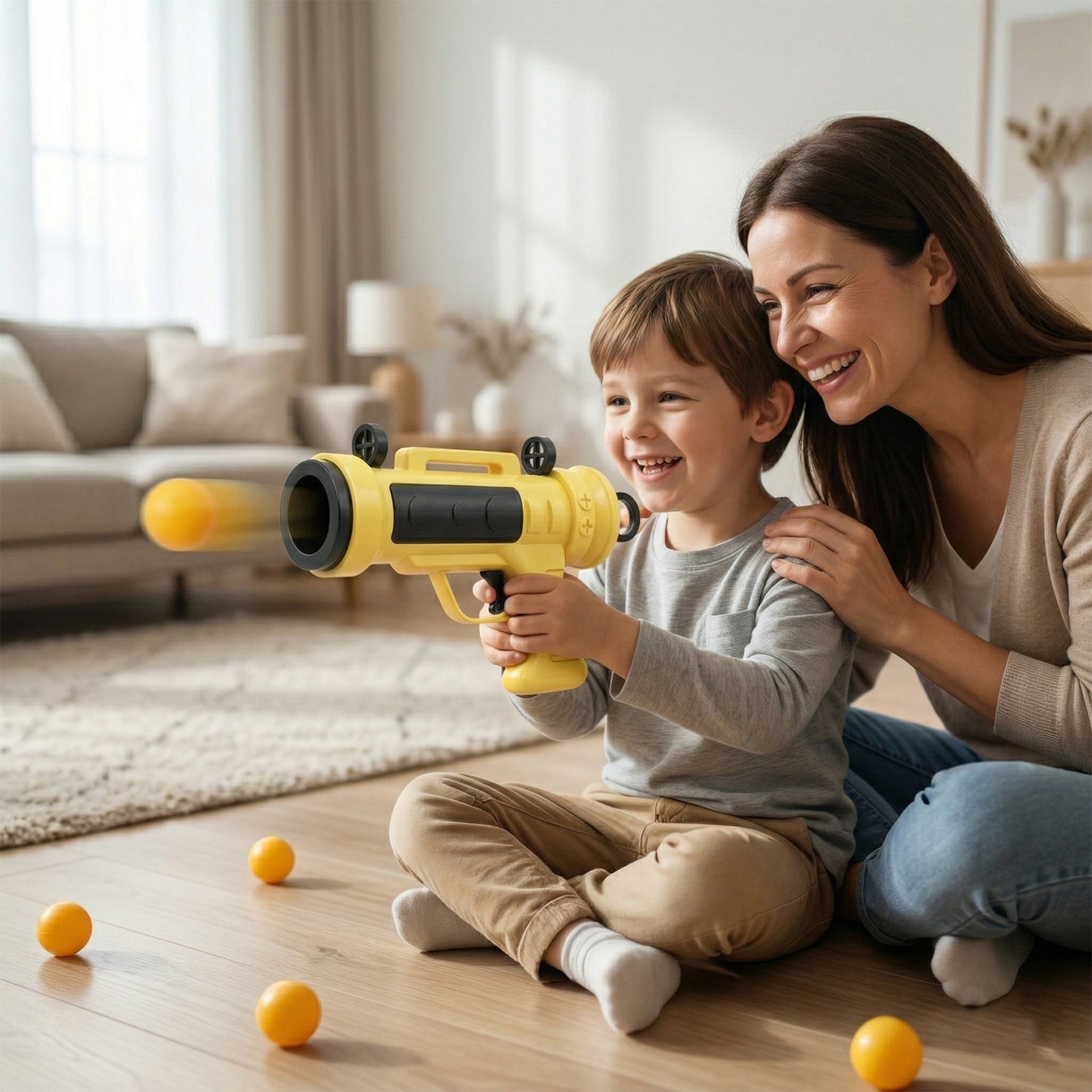 Target Titan Ball Shooter Toy Gun (1 Set)