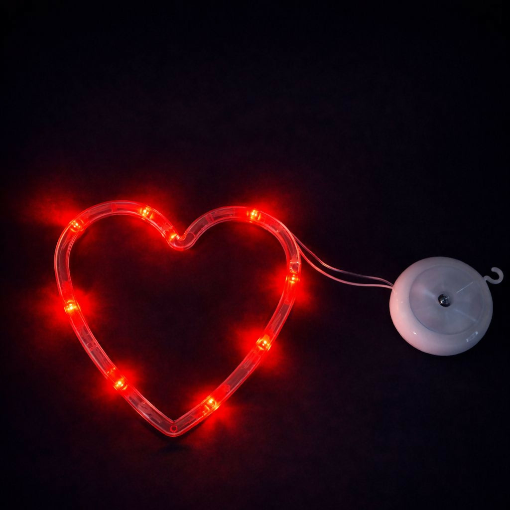 Heart Shape LED Decorative Wall Light for Bedroom, Home & Romantic Decor