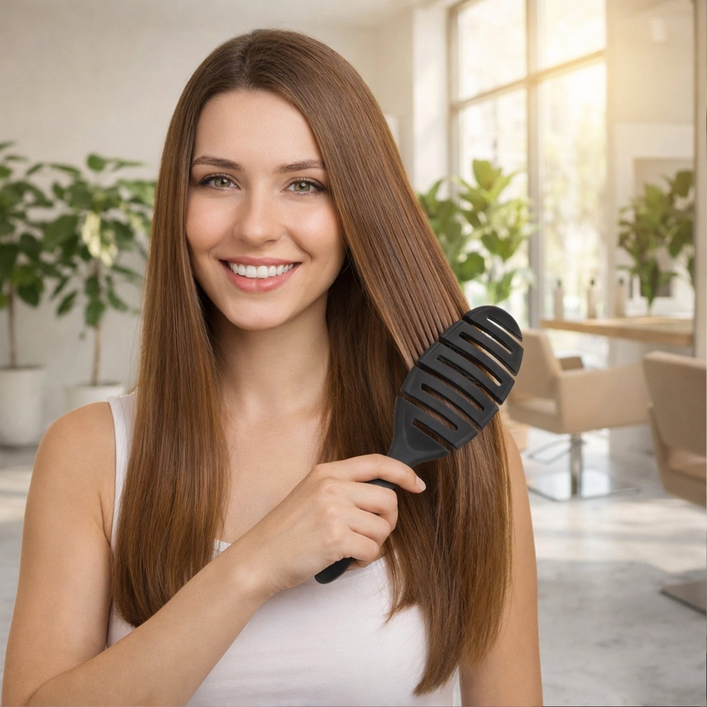 Premium Detangling Hair Styling Hair Brush / Hair Comb with Flexible Vent Design