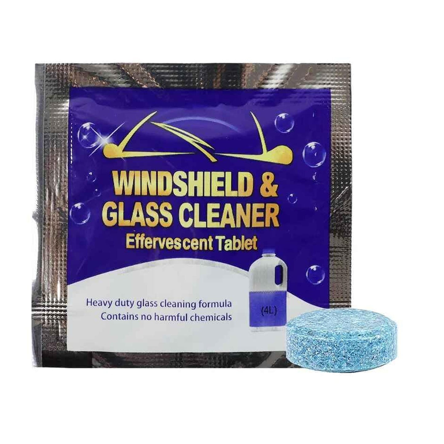Car Windshield Glass Cleaning Effervescent Tablet (1 Pc)