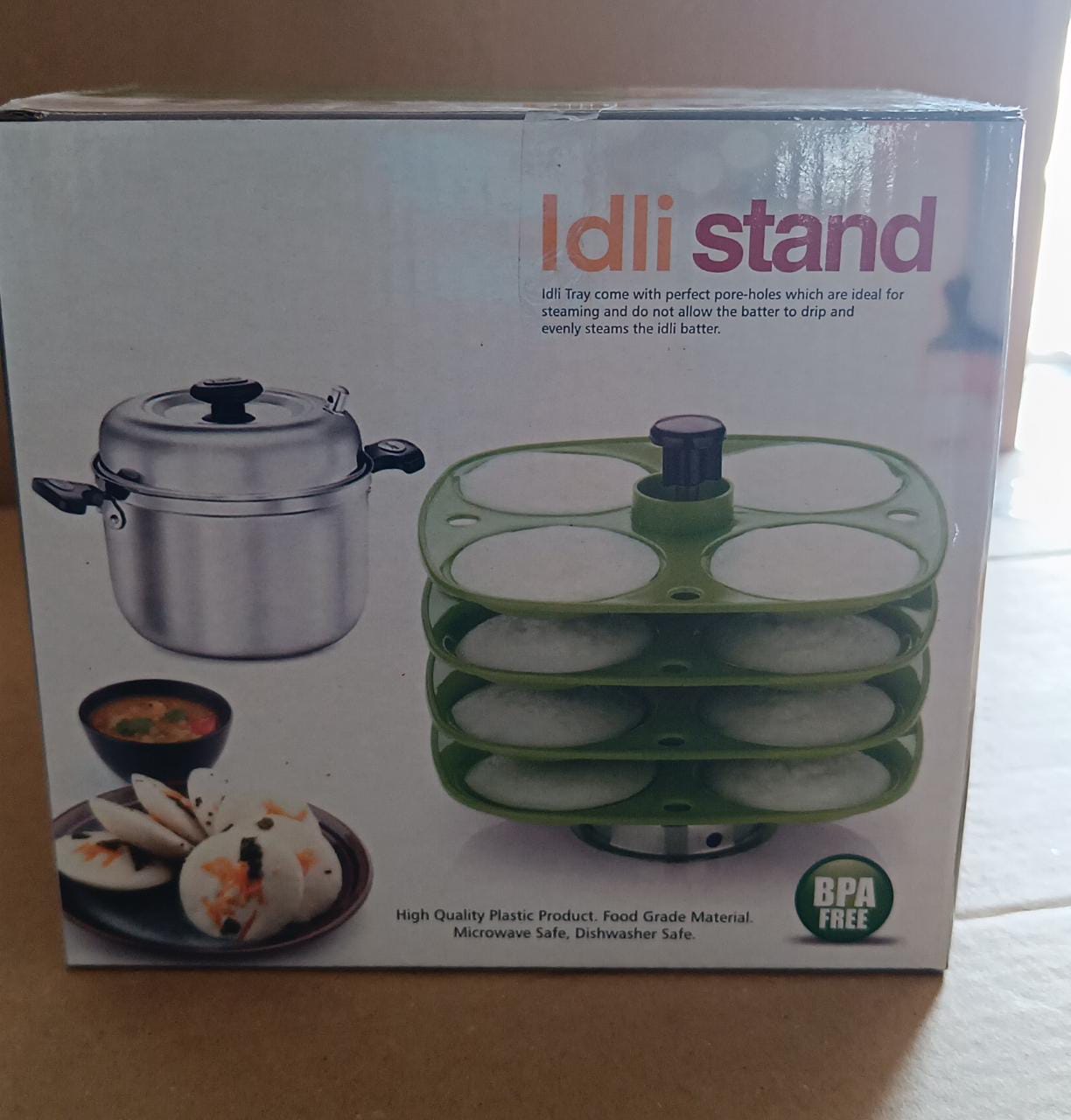 3 Layer Idli Stand for Holding and Serving Idlis (Household Kitchen Use)