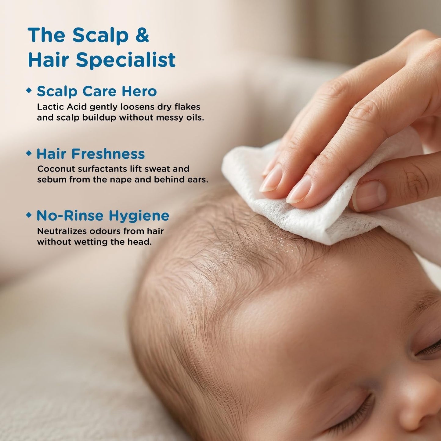 Travel Fresh Baby Wet Wipes Pack Gentle Soft Cleansing for Babies (1 Pack)