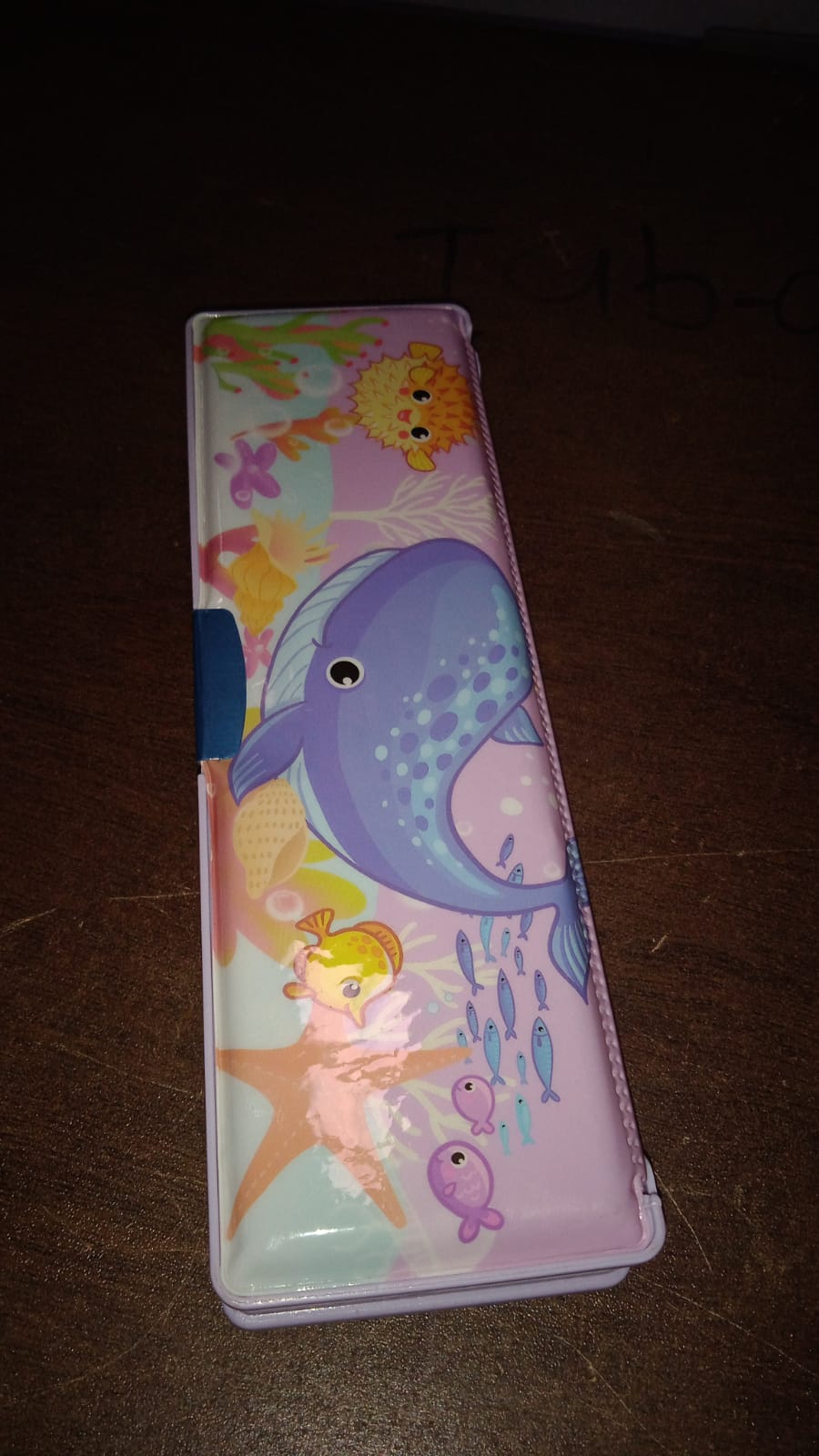 Multipurpose Cartoon Pencil Case – Double Deck Compass Box with 2 Compartments