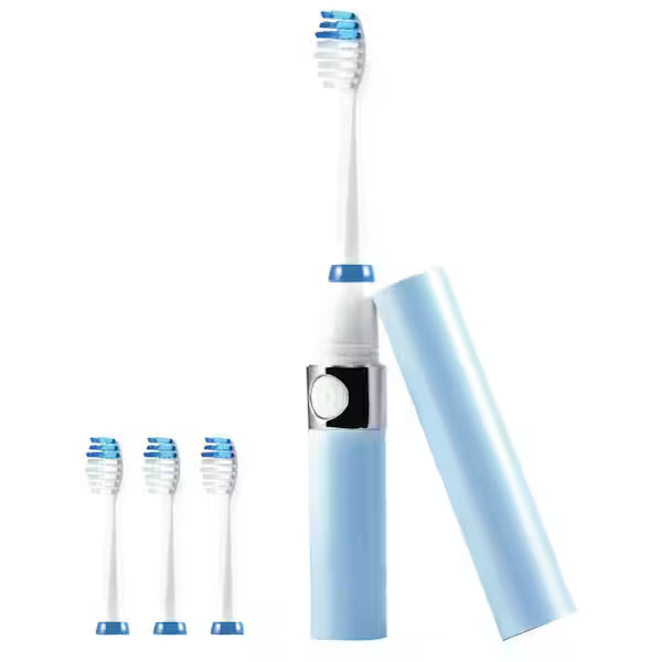 Sonic Electric Toothbrush – Portable Rechargeable Toothbrush with 3 Brush Heads (1 PCS)