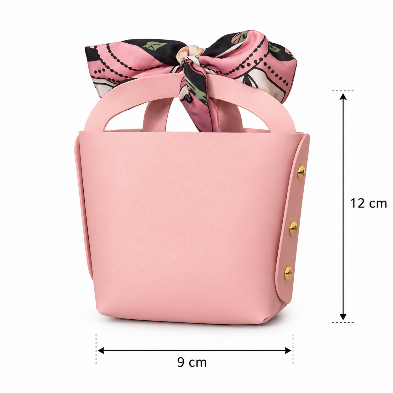 Pink Mini Handbag with Bow Small Cute Carry Purse for Kids