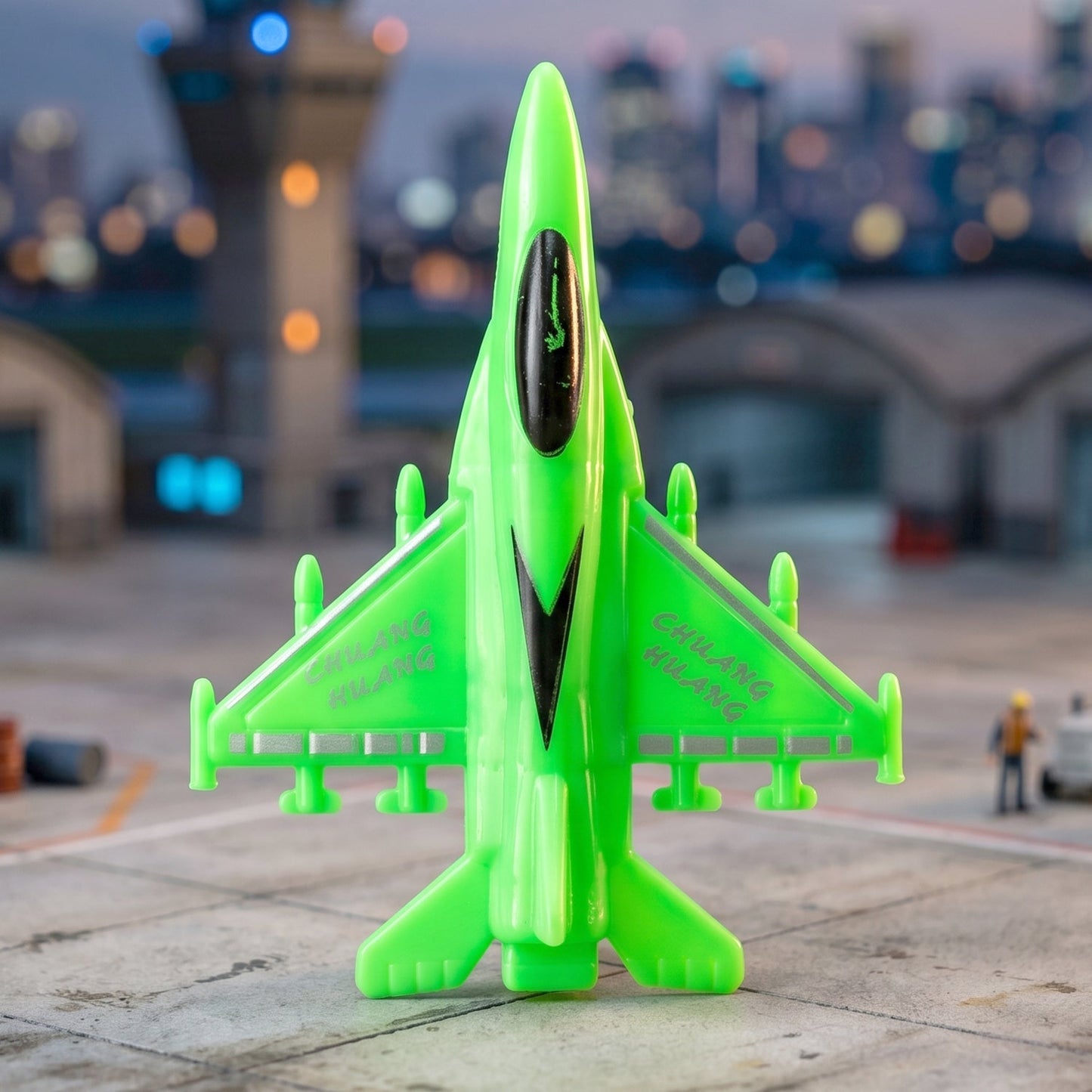 Kids Toothbrush and Airplane Keychain Toy Set