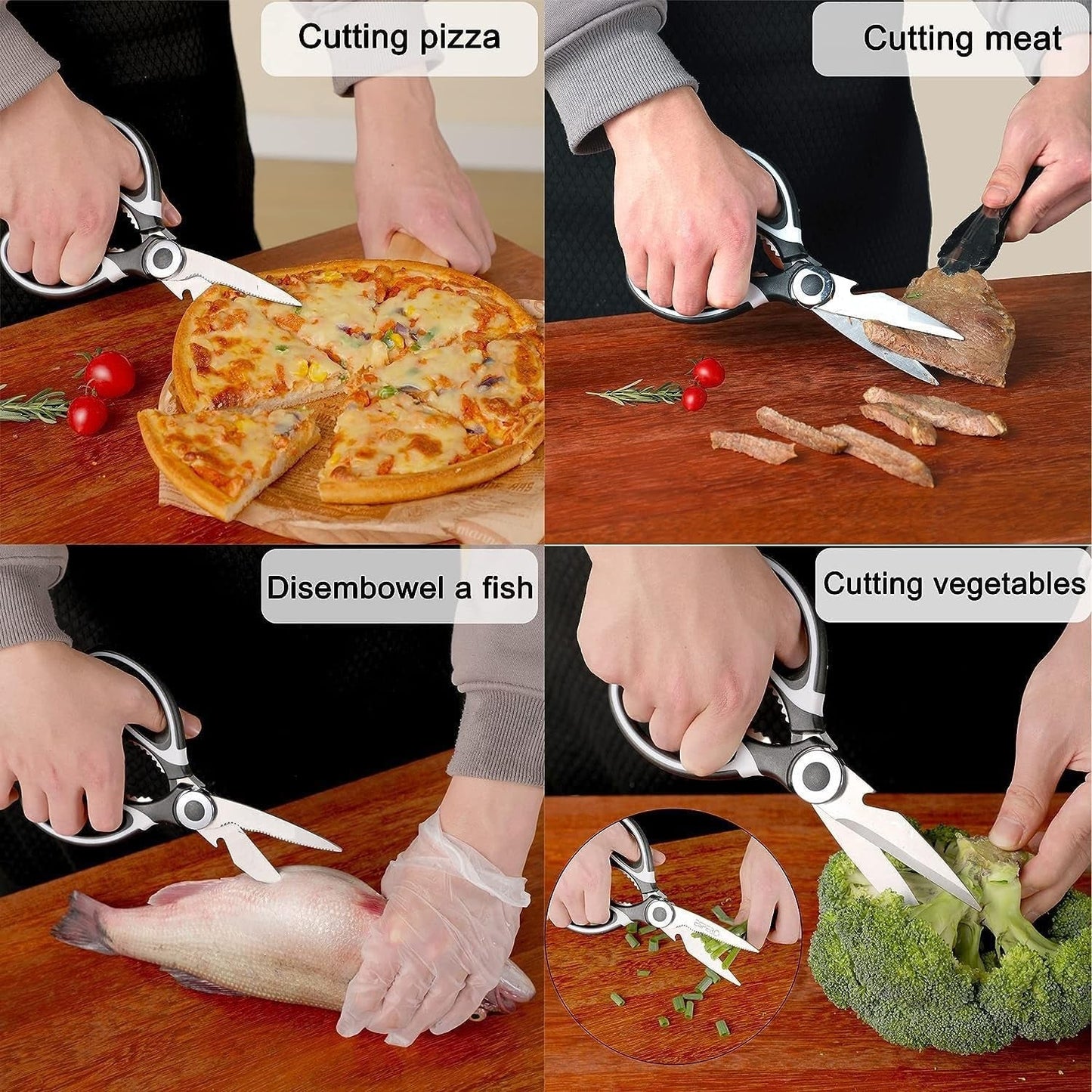3-in-1 Multi-Function Kitchen Tool for Veggies, Fruit, Cheese & Meat with Bottle Opener