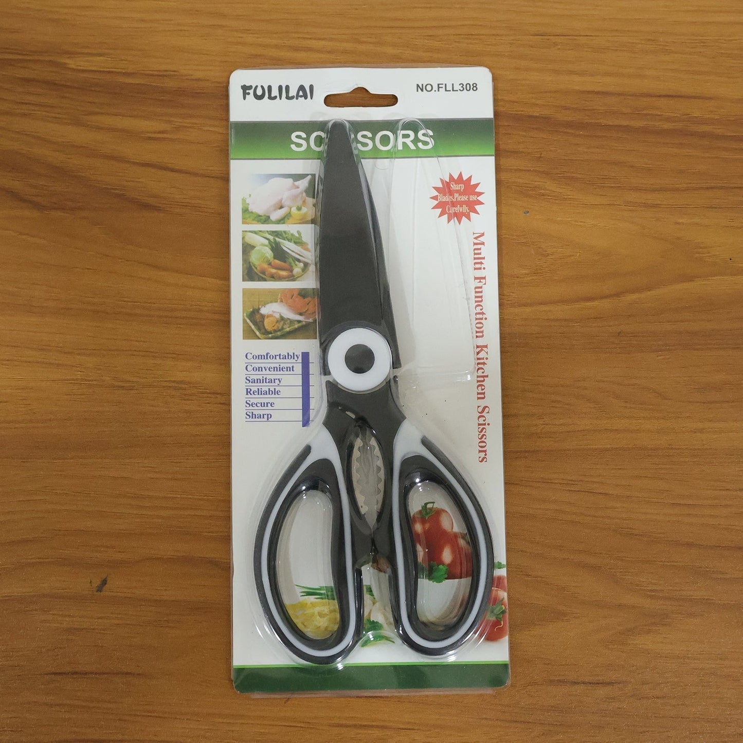3-in-1 Multi-Function Kitchen Tool for Veggies, Fruit, Cheese & Meat with Bottle Opener