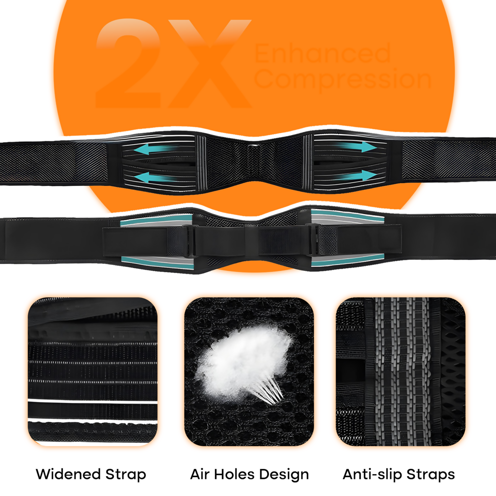 Small Size Adjustable Lower Back Support Belt for Waist & Hip