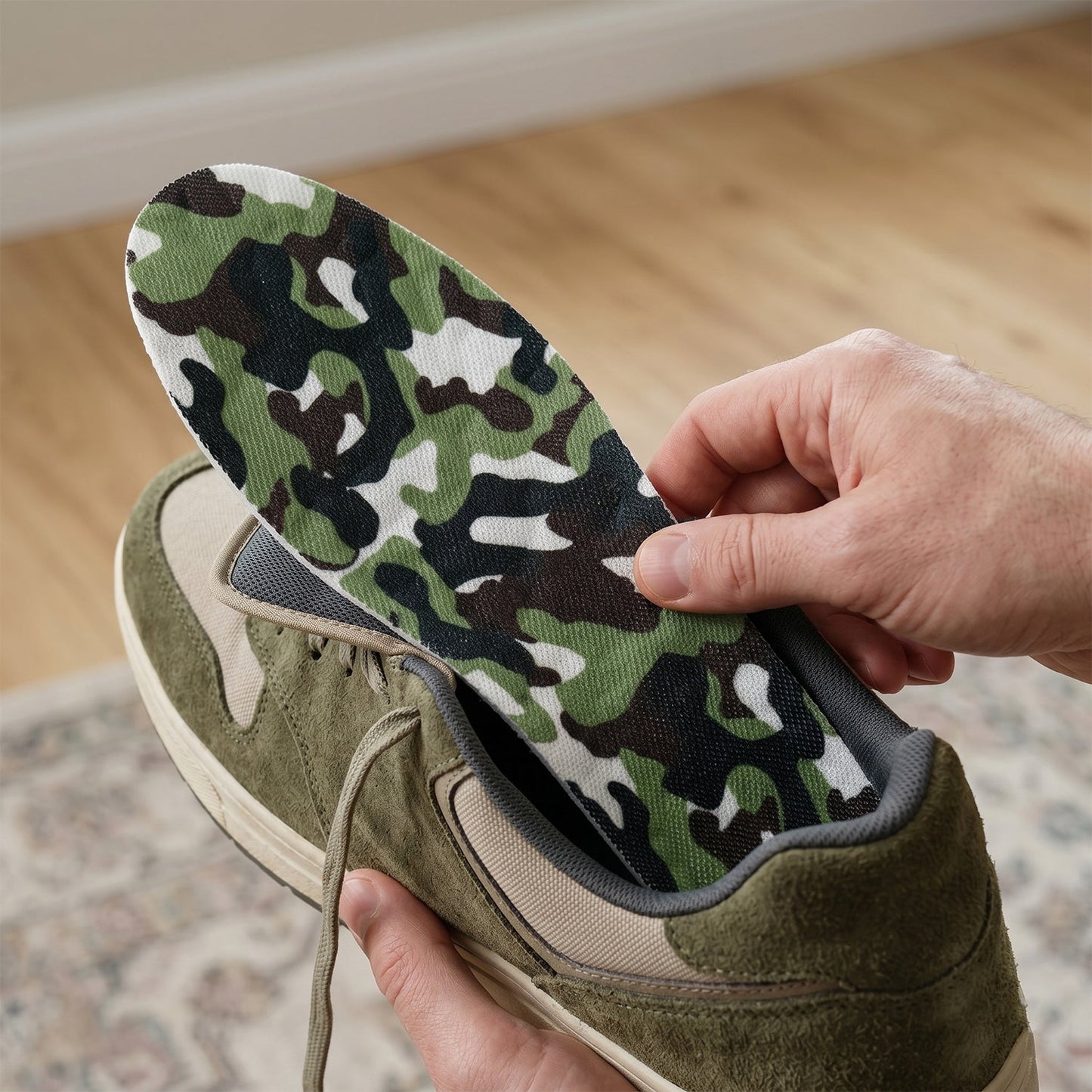 Comfort Fit Shoe Insole Cushion Pads (1 Pair, 37 To 40 Size)