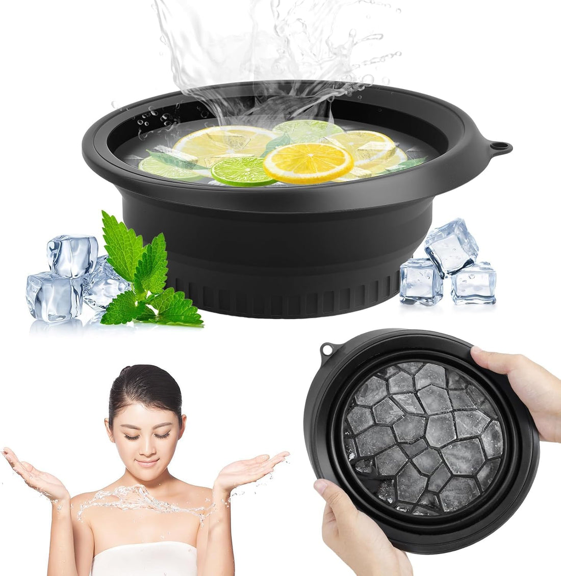 Ice Water Facial ke Fayde: Zentek Silicon Ice Face Bowl