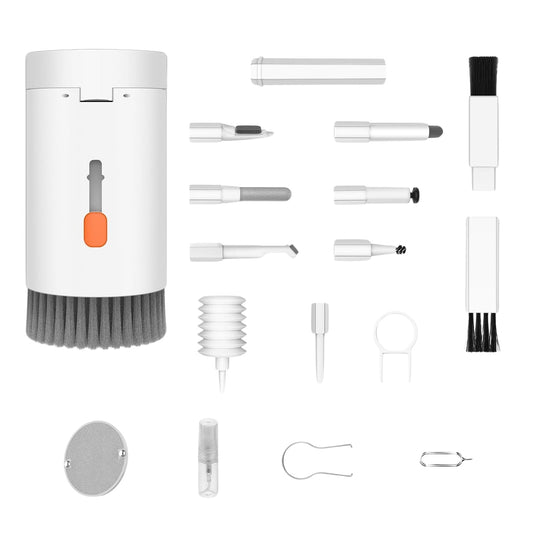 20-in-1 Keyboard Cleaner Kit – Electronic Cleaning Brush, Spray & Tools for Laptop, Phone, Camera & More