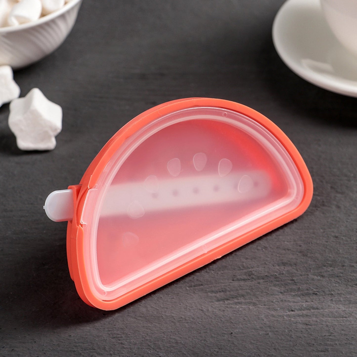 Silicone Ice Cream and Ice  Moulds - Watermelon sicle Molds, DIY Kitchen Tool for Ice Treats