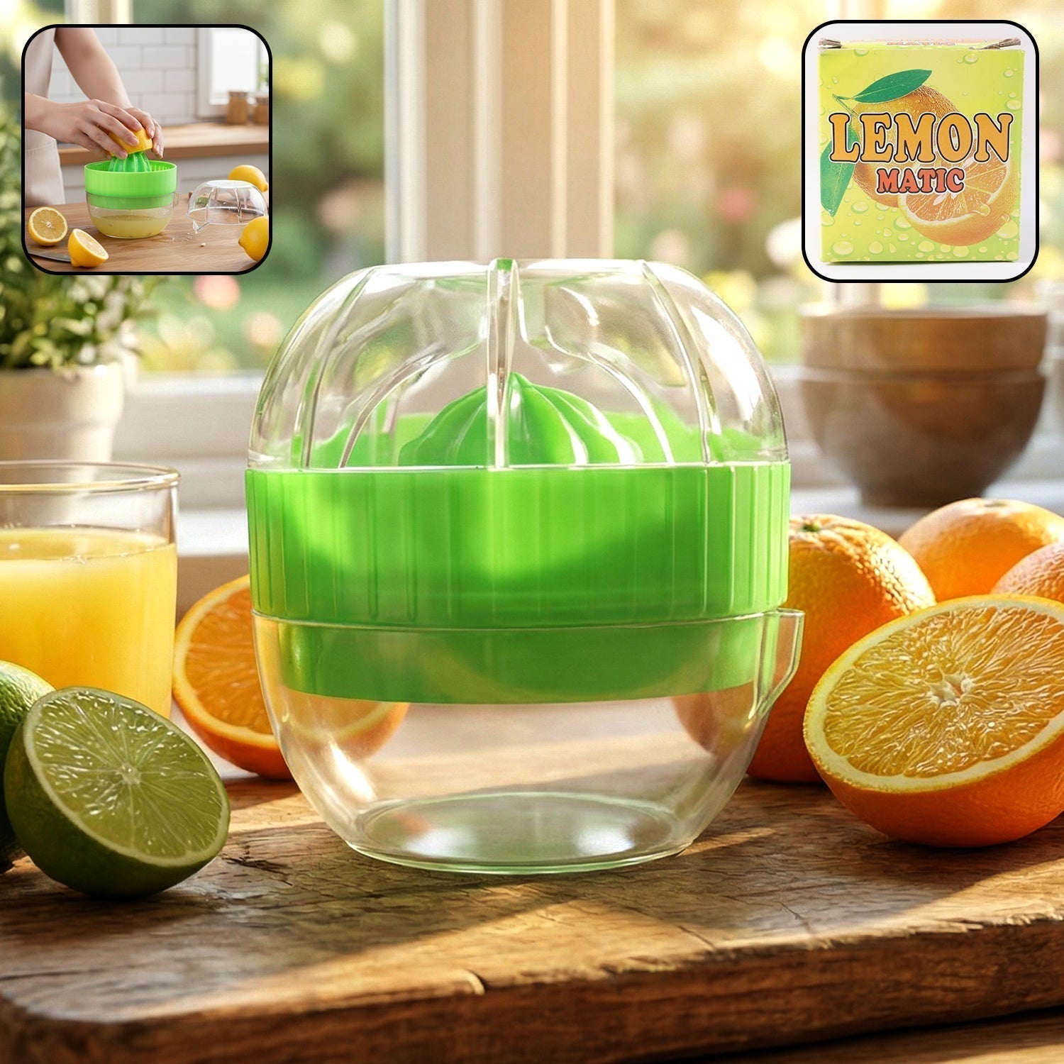 Premium Manual Citrus Juicer (1 Pc)