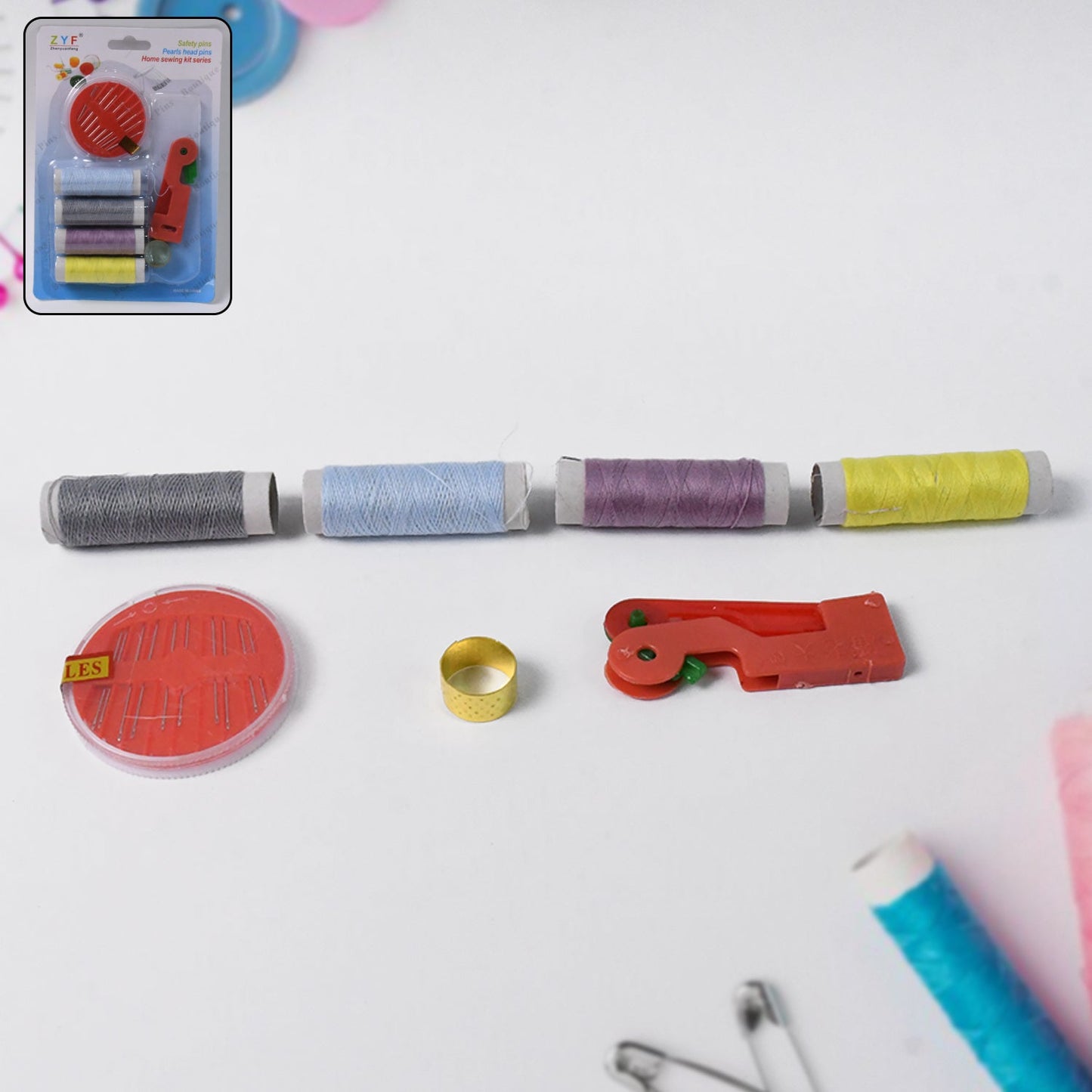 7 in 1 Multipurpose Tailoring Sewing Accessories Kit (1 Set)