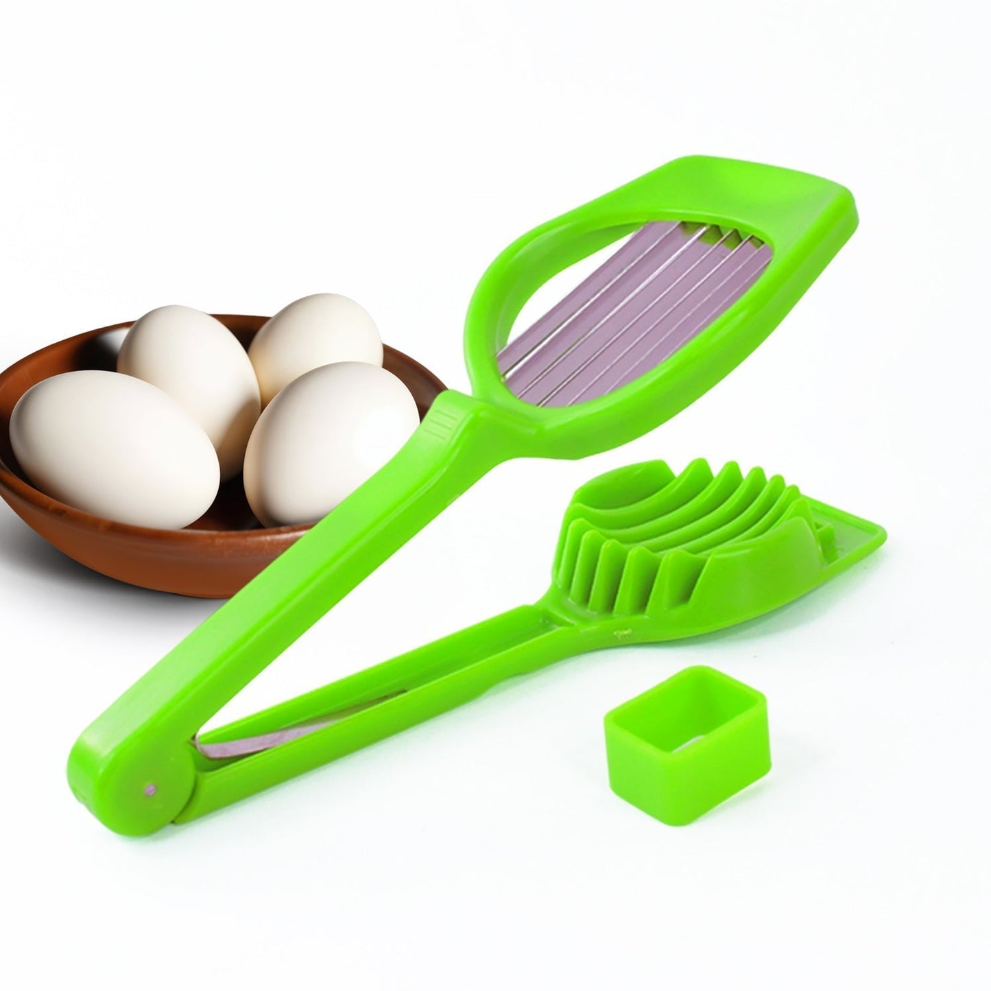 Multipurpose Slicer with Seven Blades, Egg Slicers Stainless Slicer, Strawberry, Tomato, Kiwi, Fruit Cutter, Divider Separator