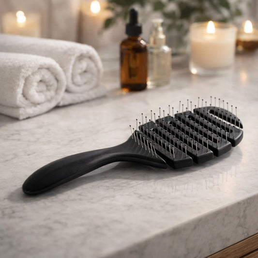Premium Detangling  Hair Styling Hair Brush / Hair Comb with Flexible Vent Design
