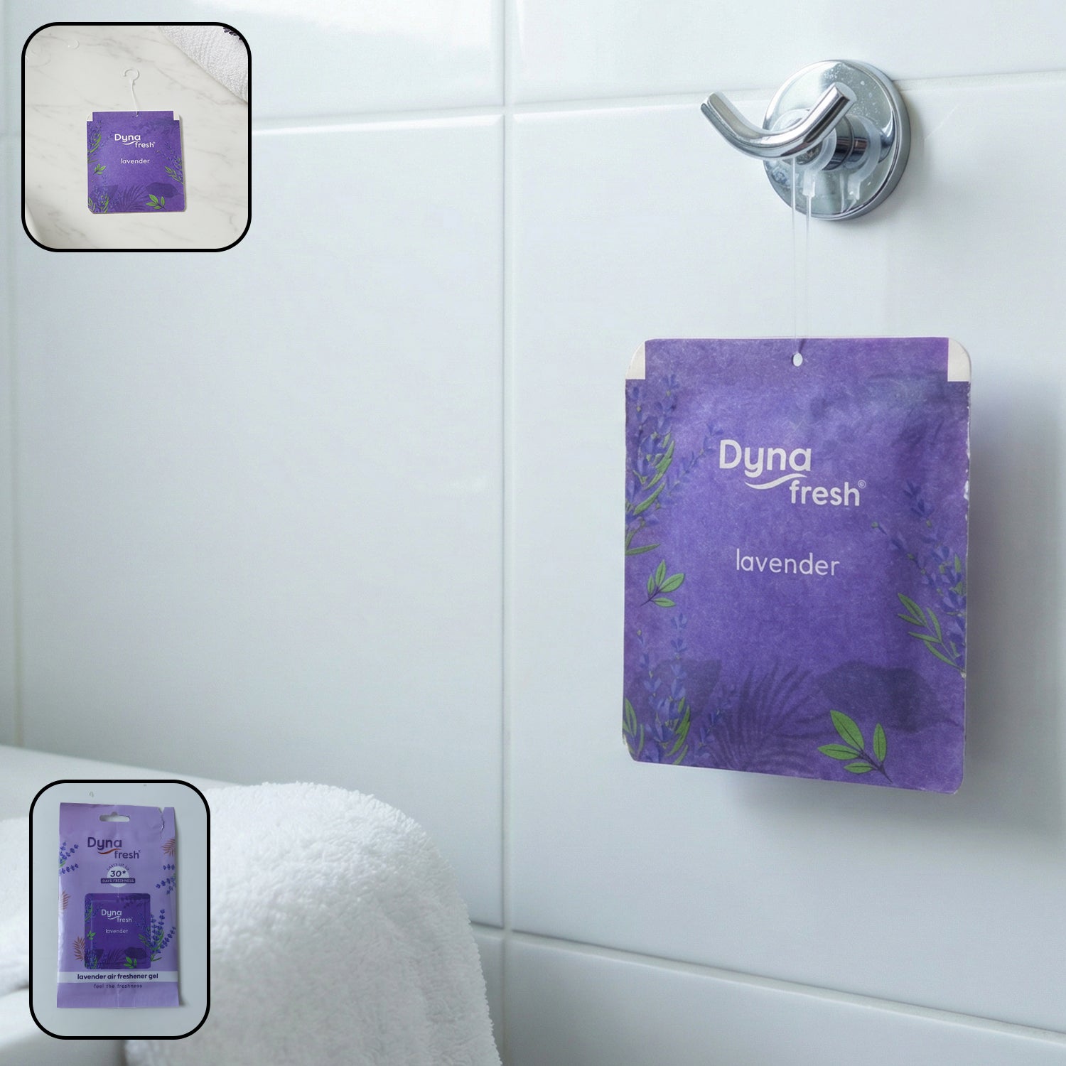 Lavender Hanging Air Freshener Gel (1 Pc, 10gm)