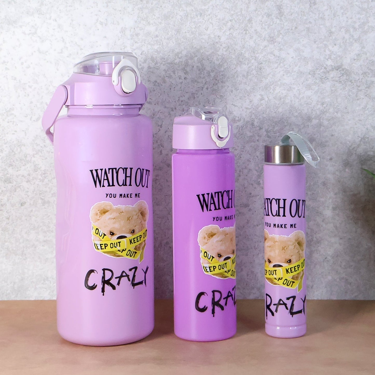 Premium Water Bottles â€“ 2000ML + 900ML + 300ML - (Set)