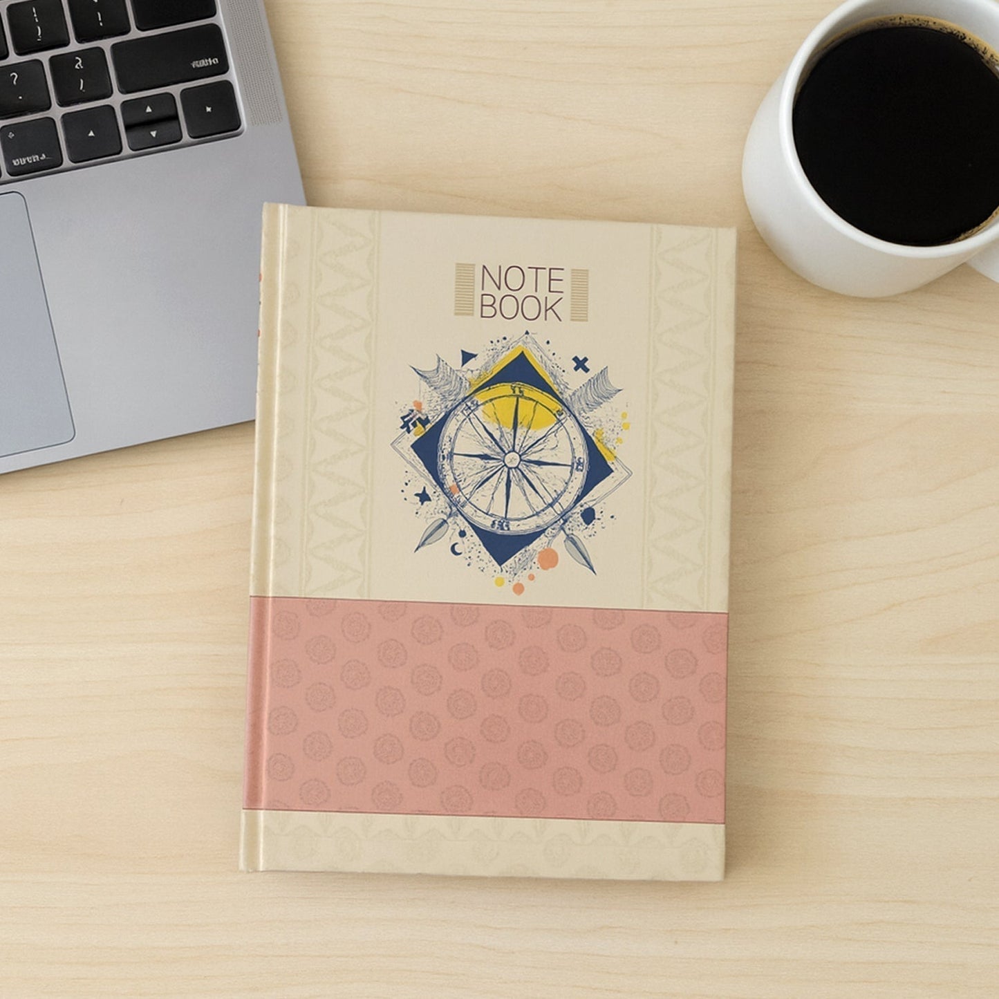 Hardbound Diary & Notebook (1 Pc / 100 Pages / 240x180mm)