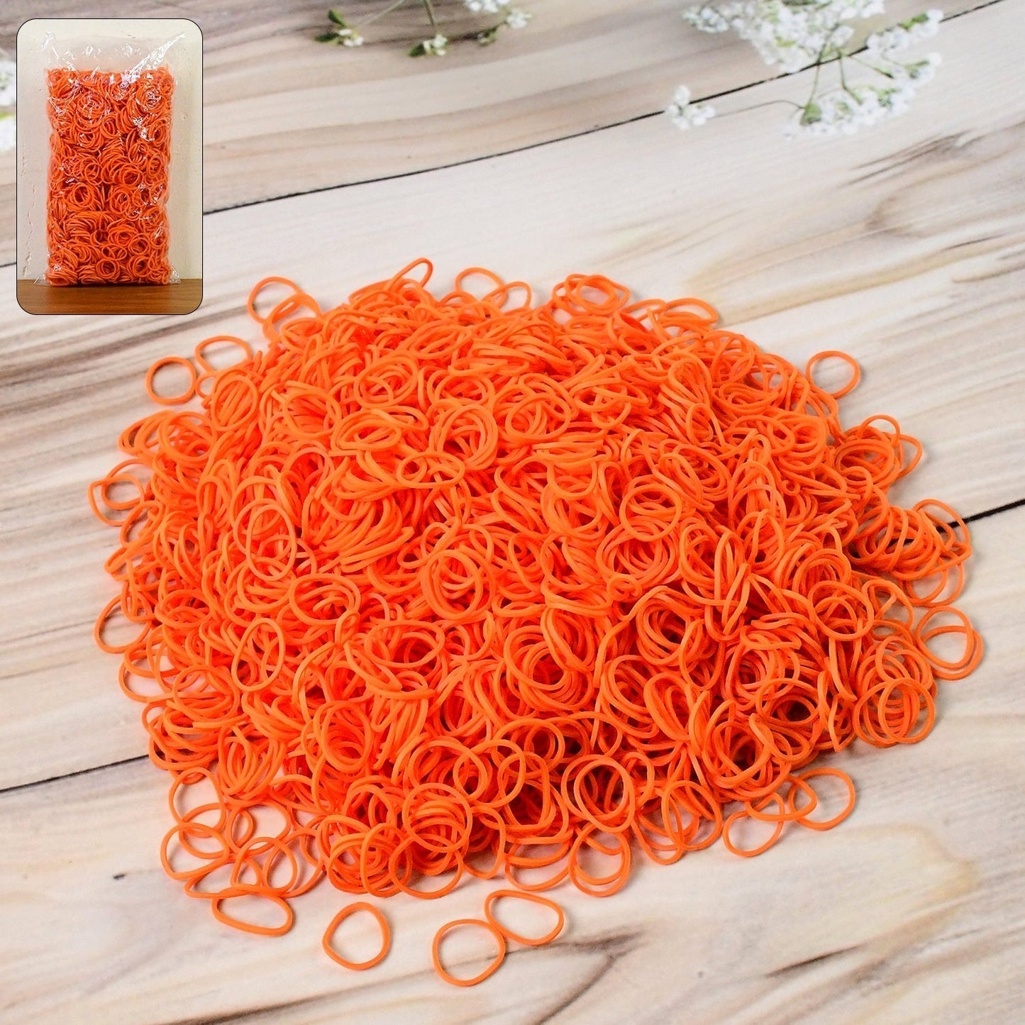 Premium Strong Elastic Rubber Bands â€“ Multipurpose Bands (Approx. 110 gm Pack)