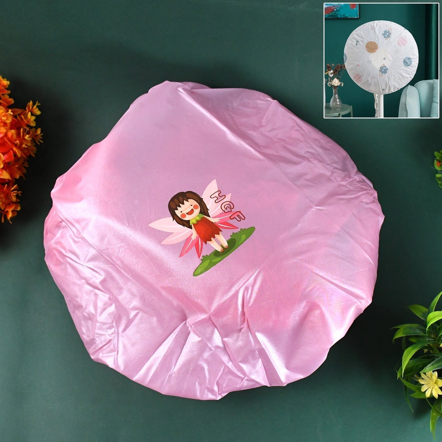 Dust-Proof Round Elastic Protective Case, Fan Cover (1 Pc)