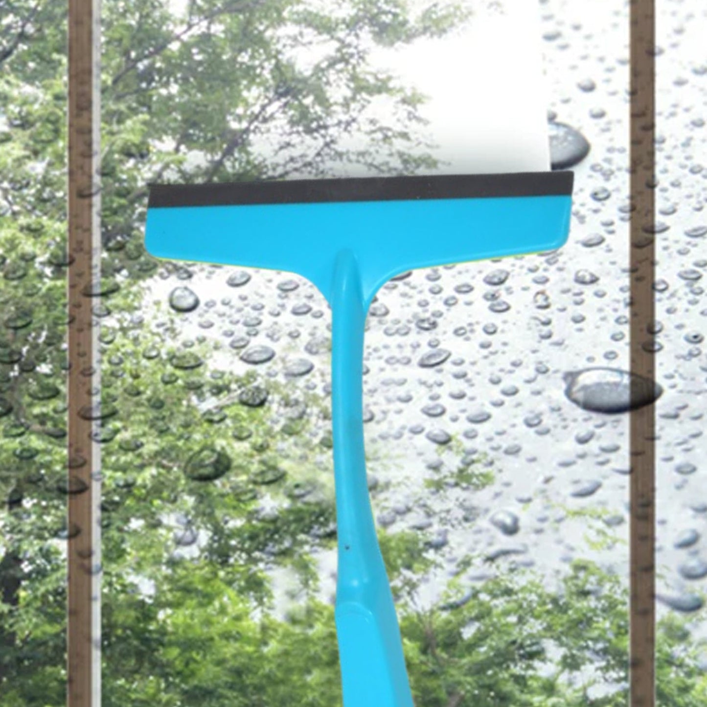 Kitchen Platform and Glass Wiper No-Dust Broom, Long Handle, Easy Floor Cleaning
