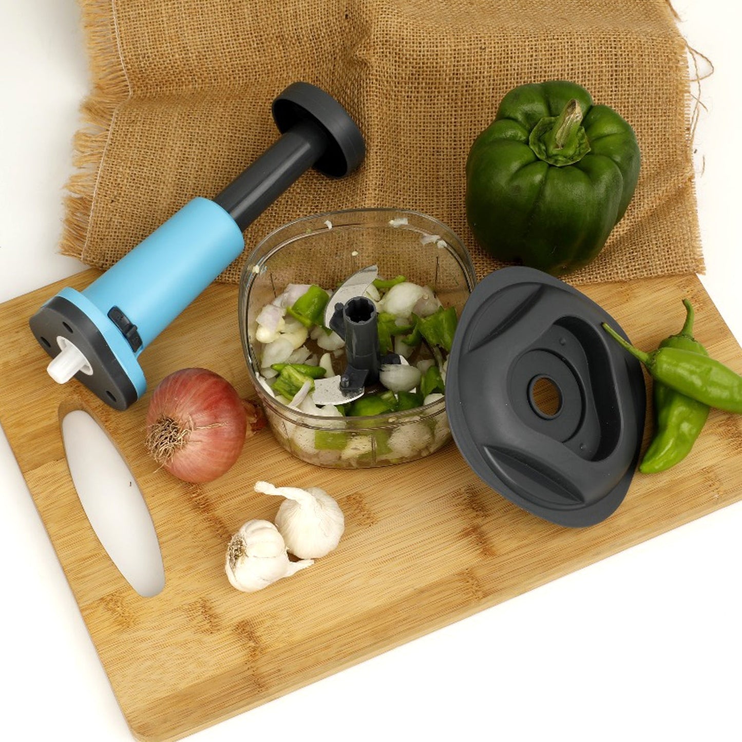 Push Chopper Manual Food Chopper