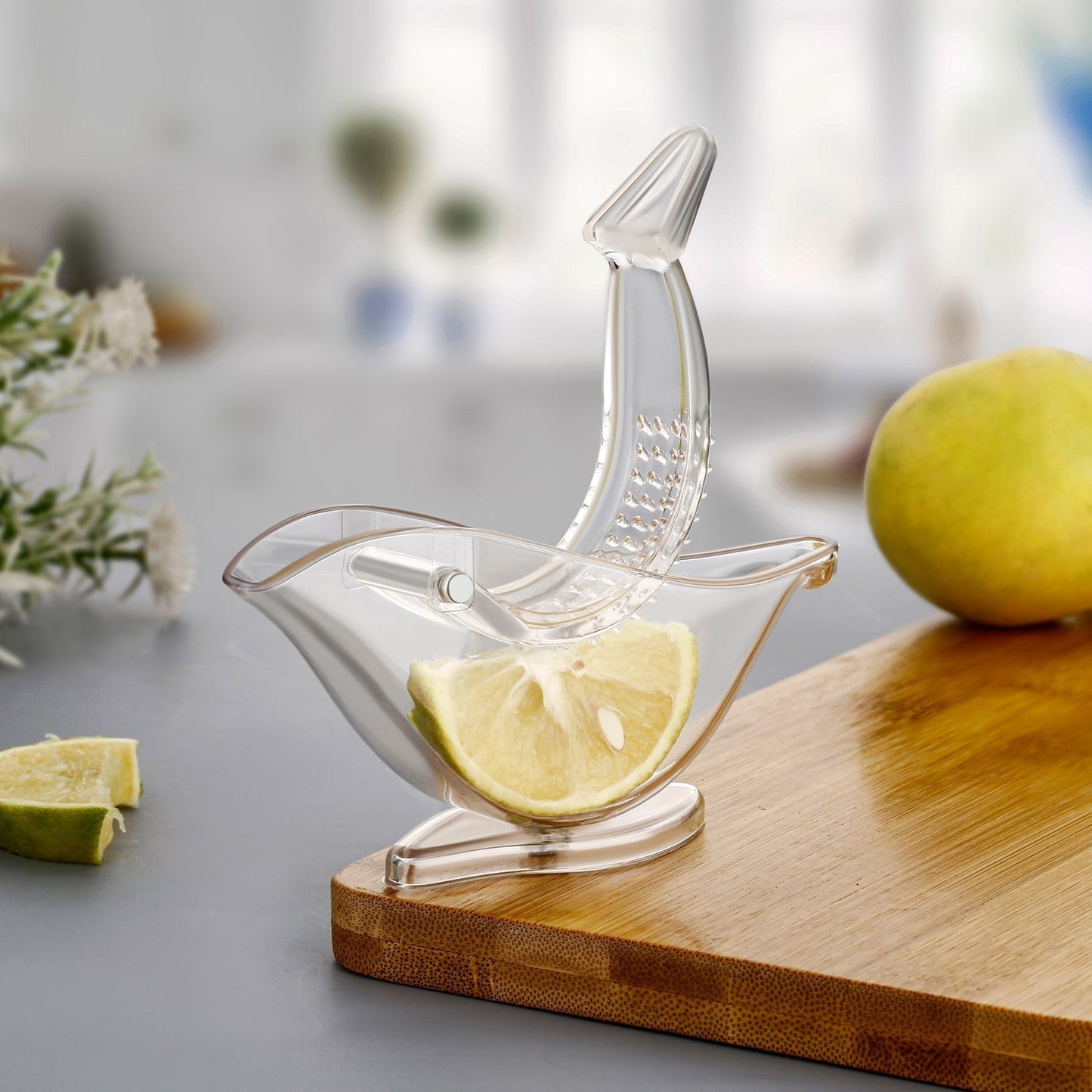 Bird-Shaped Lemon Squeezer for Citrus Fruits (Portable, Color Box)