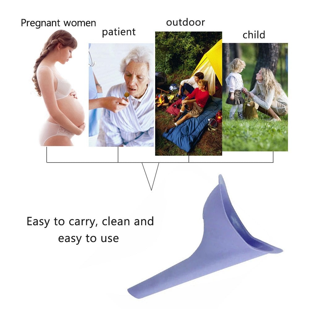 Portable Stand Pee Used for peeing for women both of us, during emergencies and requirements.