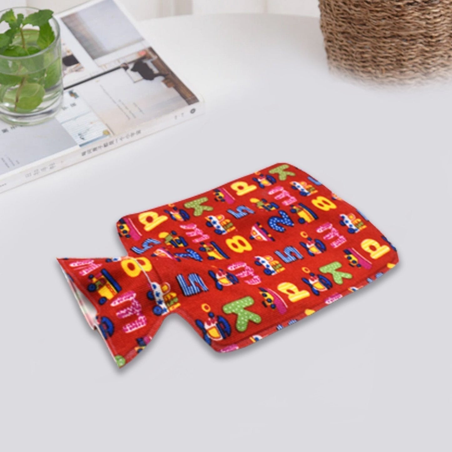Personal Care Rubber Hot Water Heating Bag for Pain Relief (Medium)