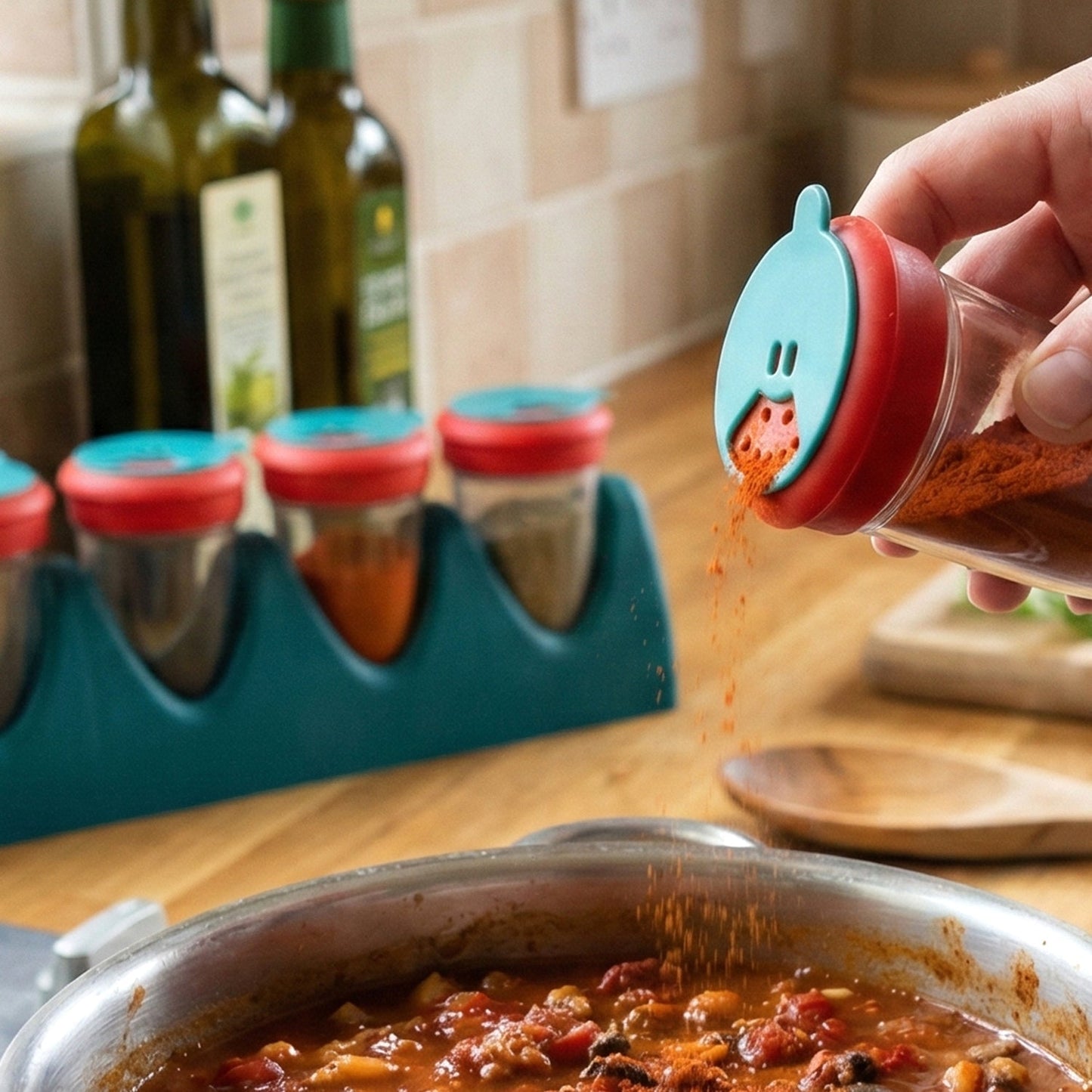 4-in-1 Multipurpose Spice Shaker Set (1 Set)