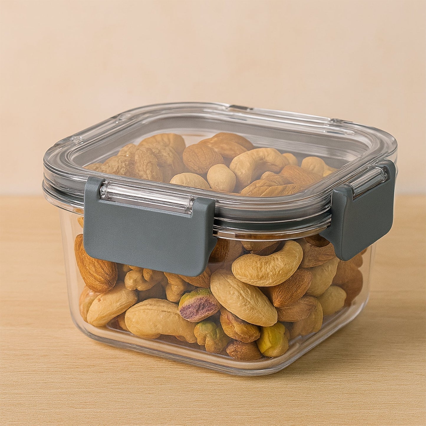 Apex Press Nâ€™ Lock Airtight Food Storage Container Set (2Pc/450ml) Approx