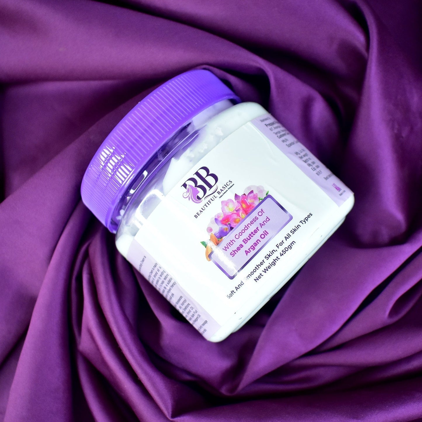 Beautiful Basics Shea Butter & Argan Oil Body Cream â€“ 450g