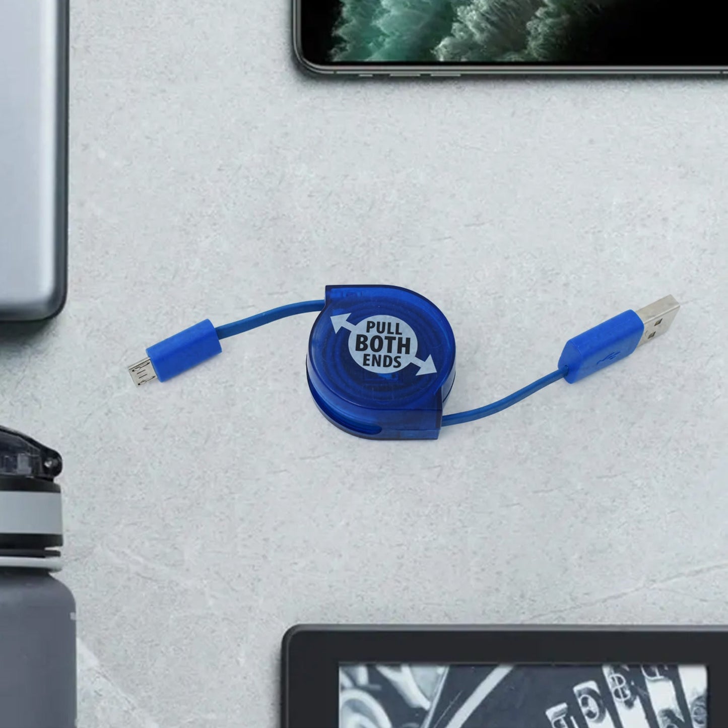 Retractable Usb Charge widely used for charging various types of smartphones and technical devices present in all kind of places etc.