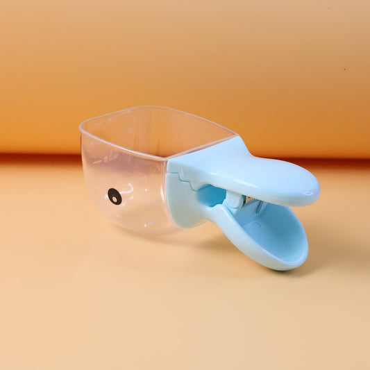2-in-1 Pet Food Scoop with Bag Clip