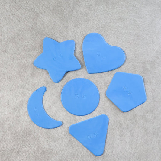 Haircut Design Stencil Set â€“ 6-in-1 Safe Hair Trimmer Molds