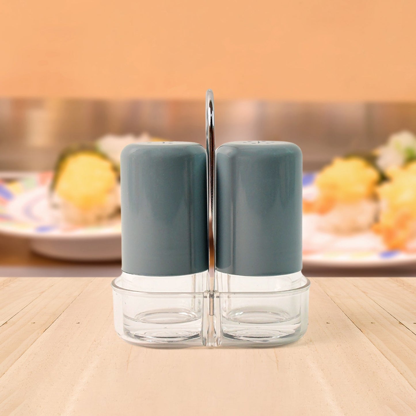 Apex Victory Salt & Pepper Dispenser Set â€“ 2 Pcs Acrylic Seasoning Shaker