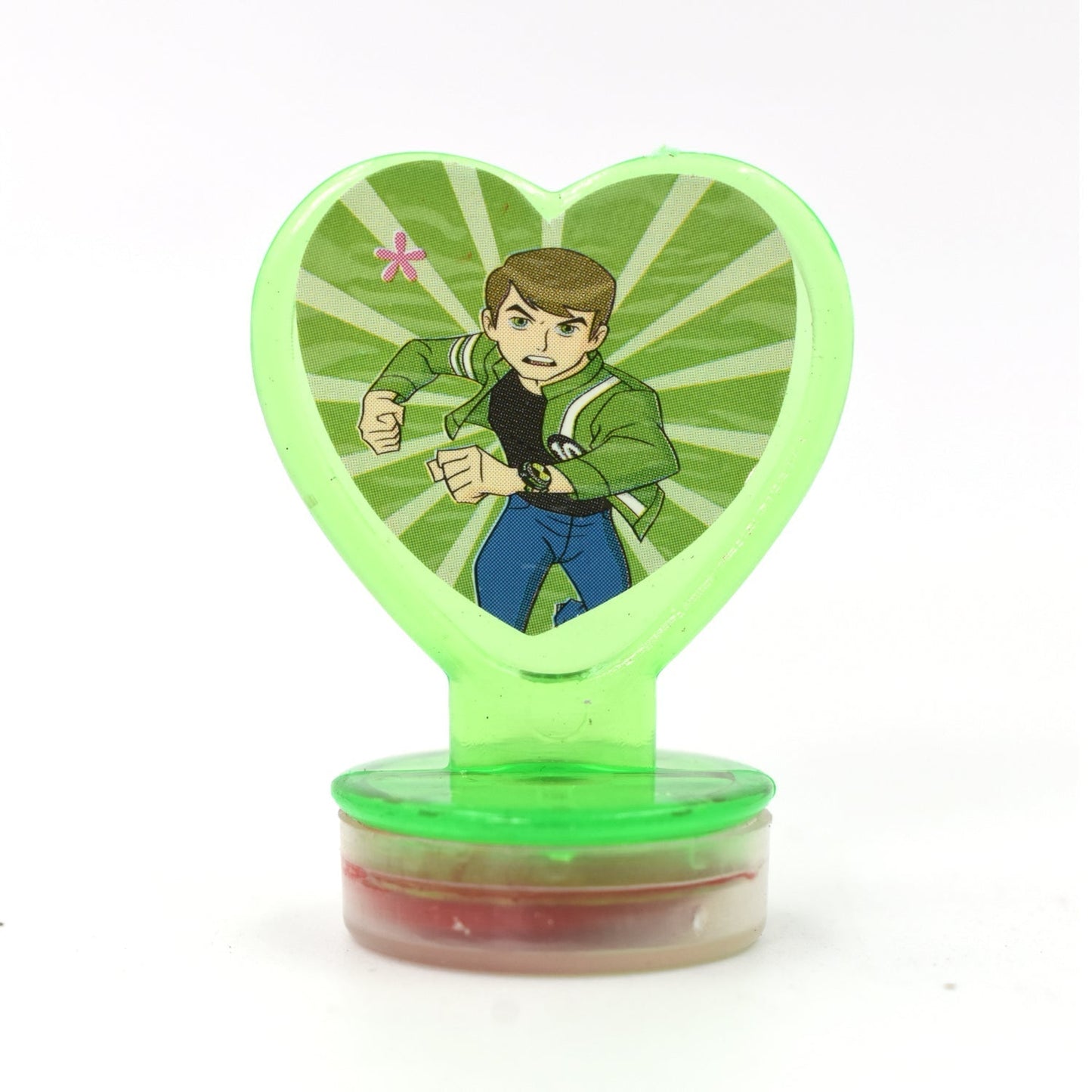 Cartoon Heart Stamps – Motivational Reward Stamps for Kids, Teachers & Parents (6 Pc, Multicolor)