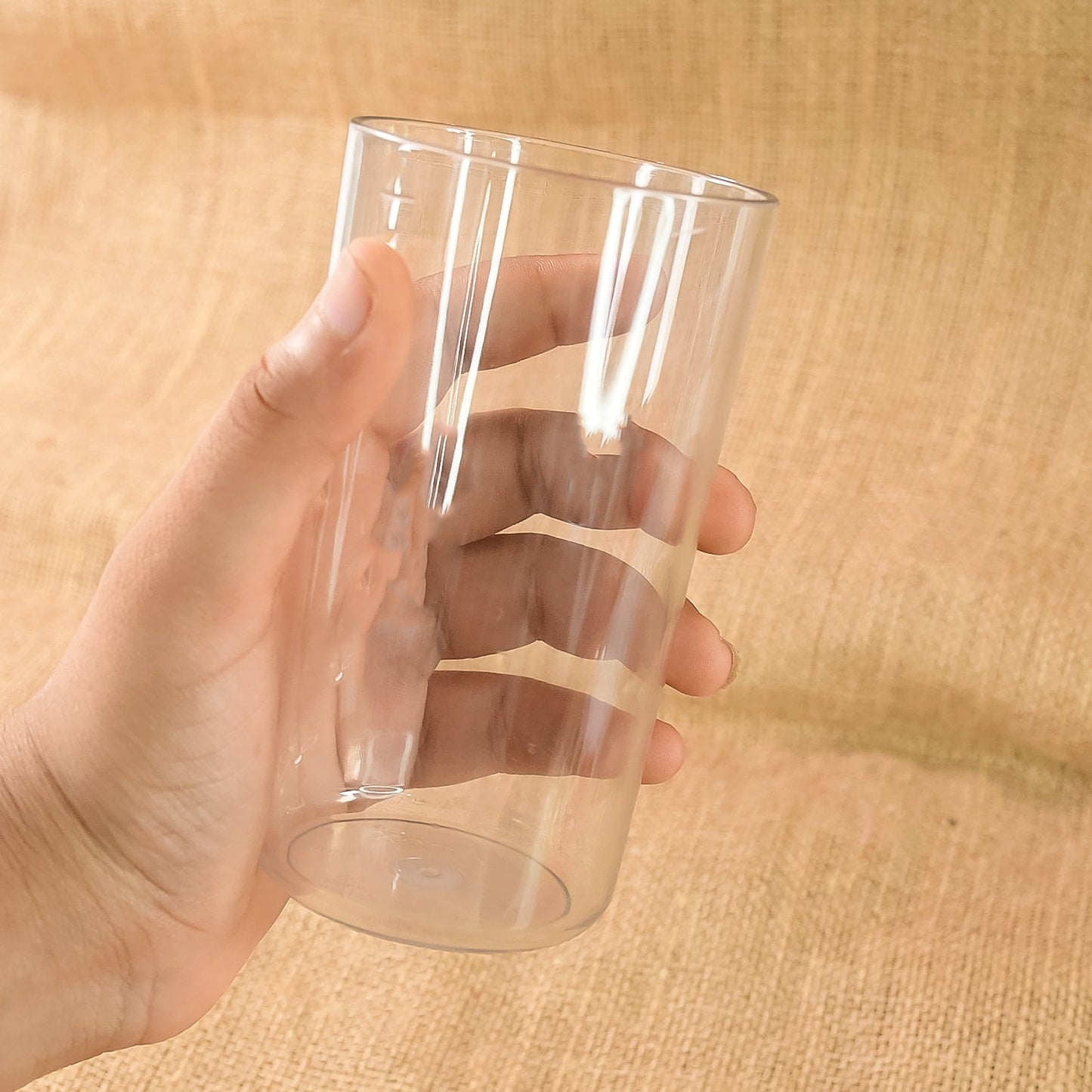 Apex Clear Plastic Tumbler / Glass Set â€“ 6-Piece Unbreakable